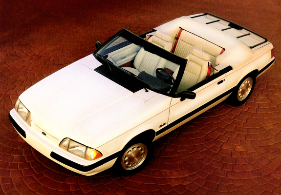 Mustang Convertible 1986–90 wallpapers