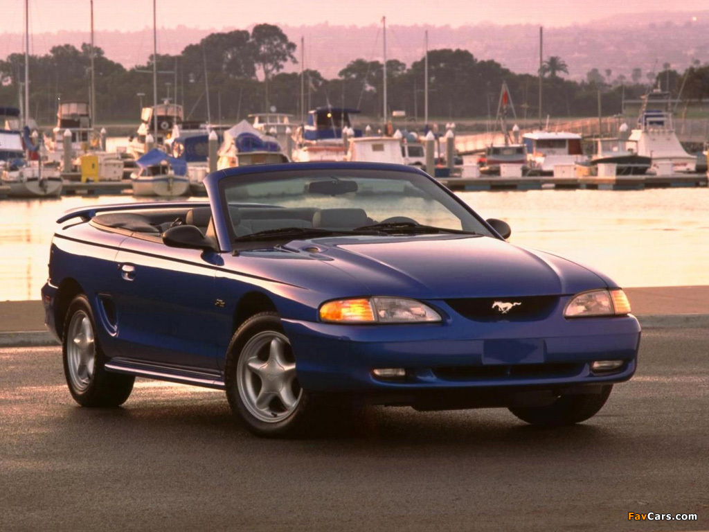 Images of Mustang Convertible 1993–98 (1024 x 768)