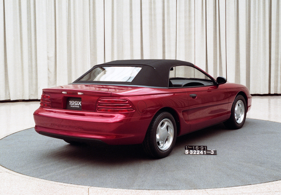 Mustang Convertible Prototype 1991 wallpapers
