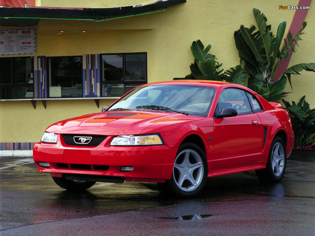 Mustang GT Coupe 1998–2004 photos (1024 x 768)