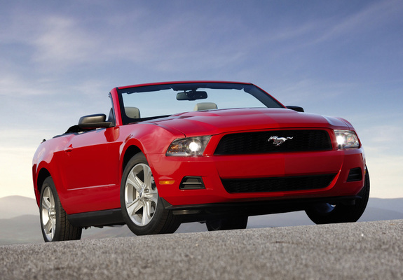 Photos of Mustang Convertible 2009–12