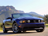 Mustang GT Convertible 2009–12 wallpapers