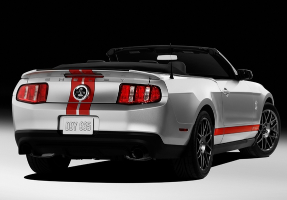 Shelby GT500 SVT Convertible 2010–11 wallpapers