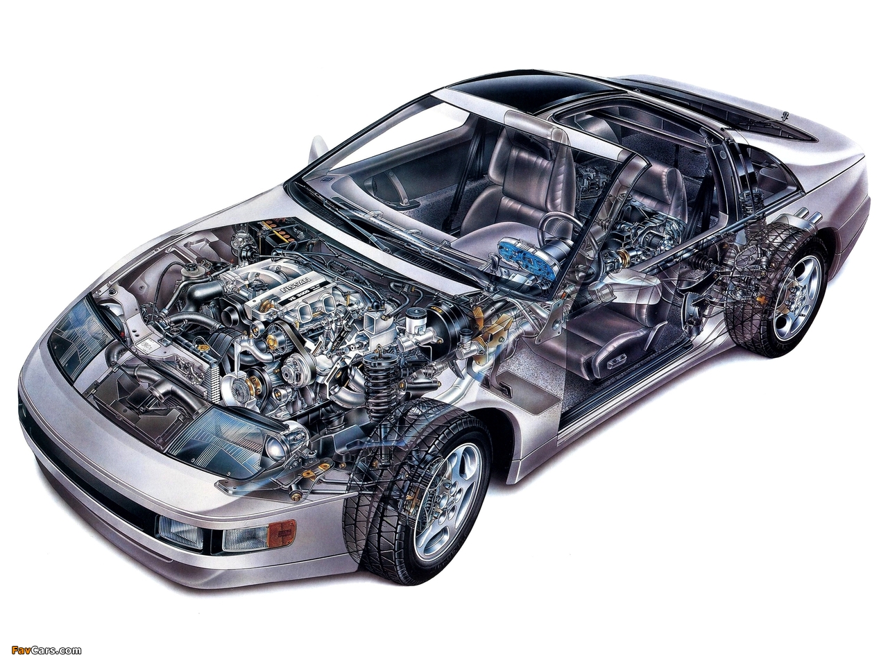 Photos of Nissan 300ZX T-Top US-spec (Z32) 1990–96 (1280 x 960)