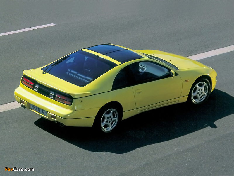 Nissan 300ZX Twin Turbo 2+2 T-Top EU-spec (Z32) 1990–93 wallpapers (800 x 600)