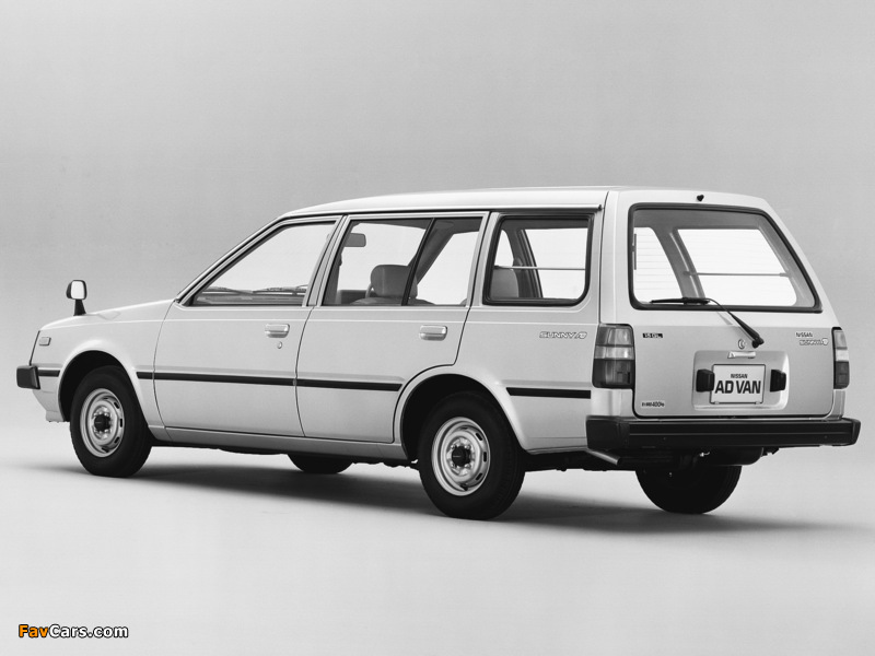 Nissan Sunny AD Van (VB11) 1985–90 images (800 x 600)