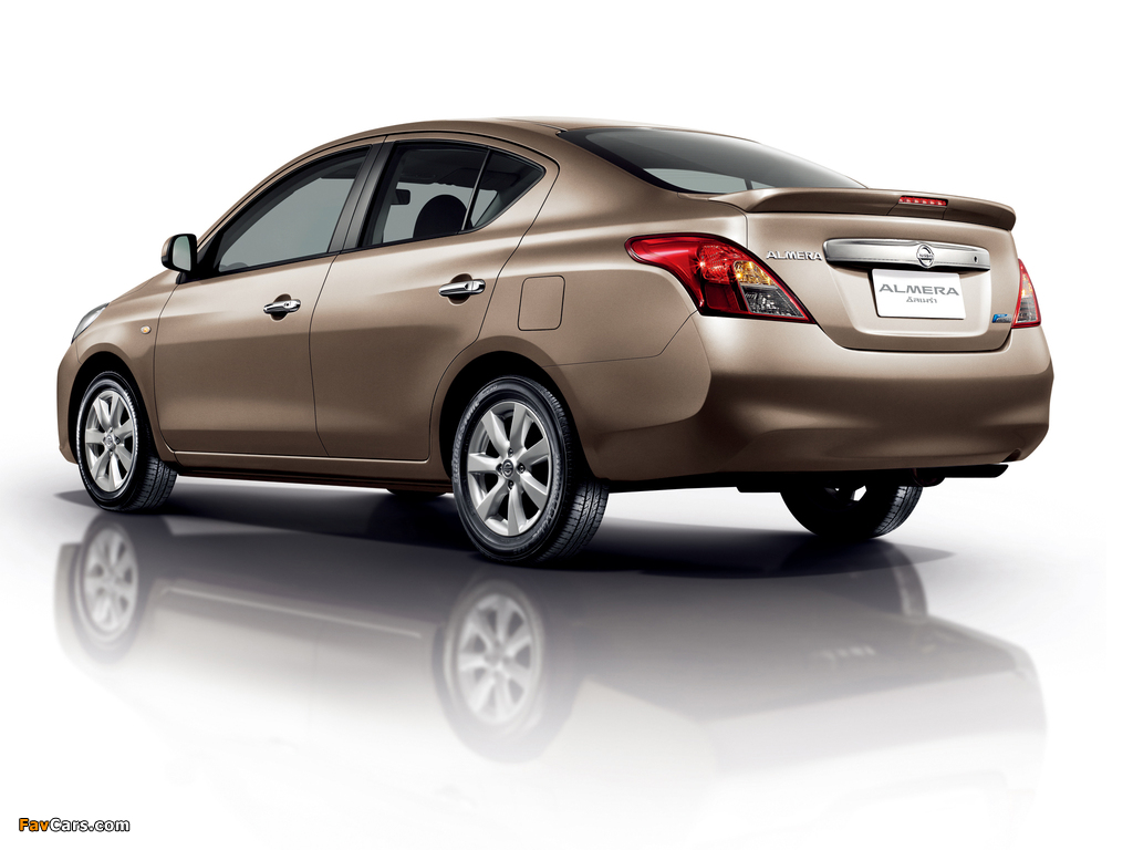Pictures of Nissan Almera (B17) 2011 (1024 x 768)