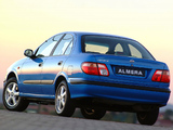Nissan Almera Sedan ZA-spec (N16) 2000–03 wallpapers