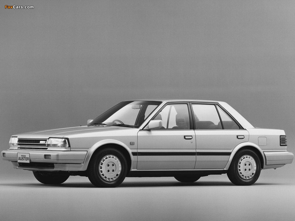 Nissan Auster Xi British (T12) 1987 images (1024 x 768)