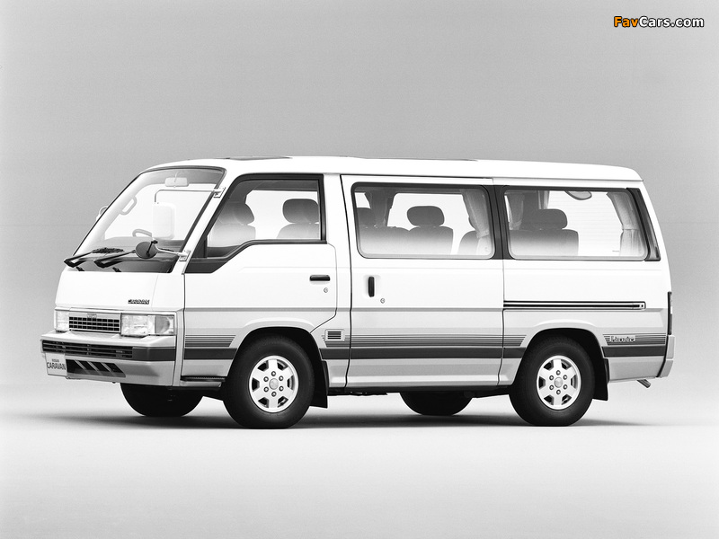 Nissan Caravan Silk Road Limousine (E24) 1986–88 pictures (800 x 600)