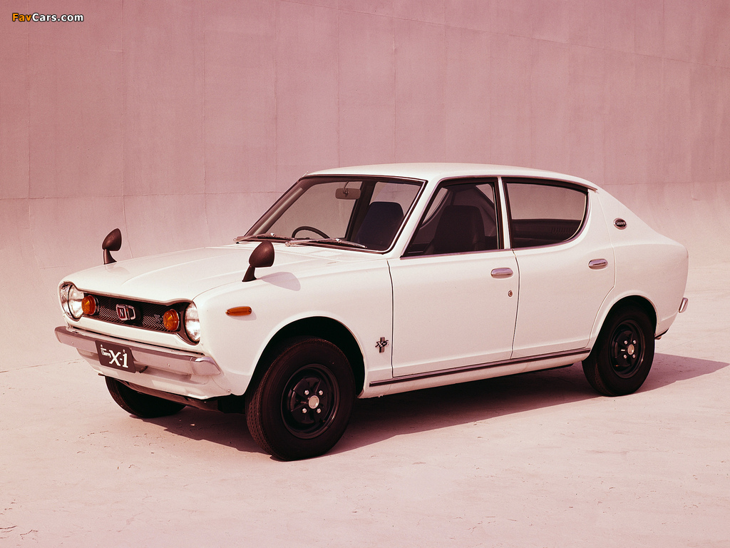 Nissan Cherry X-1 4-door Sedan (E10) 1970–74 images (1024 x 768)