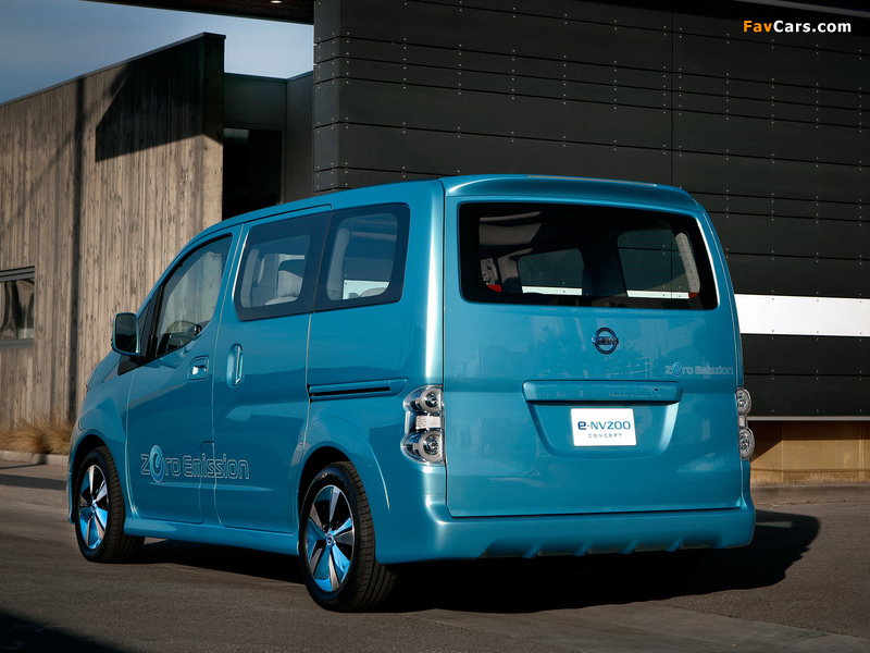 Nissan e-NV200 Concept 2012 images (800 x 600)
