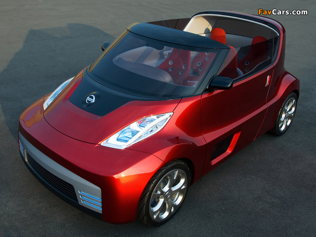 Nissan Round Box Concept 2007 wallpapers (640 x 480)