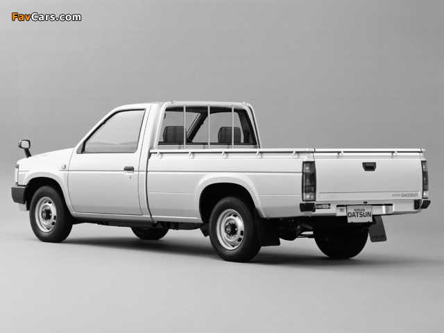 Nissan Datsun Regular Cab (D21) 1985–92 pictures (640 x 480)