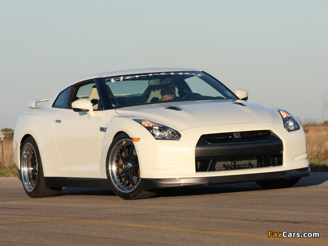 Images of Hennessey Nissan GT-R Godzilla 600 (R35) 2008 (640 x 480)
