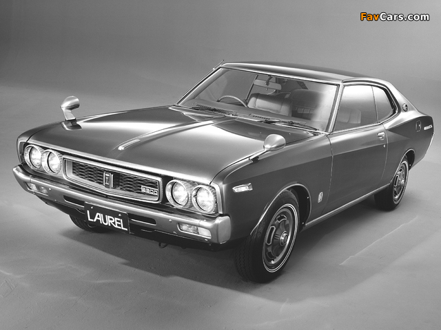 Nissan Laurel Coupe (C130) 1974–77 wallpapers (640 x 480)