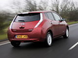 Nissan Leaf UK-spec 2011 wallpapers