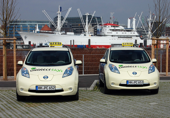 Nissan Leaf Taxi 2013 wallpapers