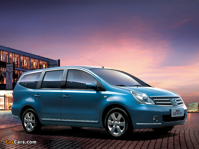 Images of Nissan Livina Geniss 2006 (640 x 480)