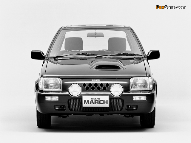 Images of Nissan March Super Turbo (EK10GFR) 1989–91 (640 x 480)