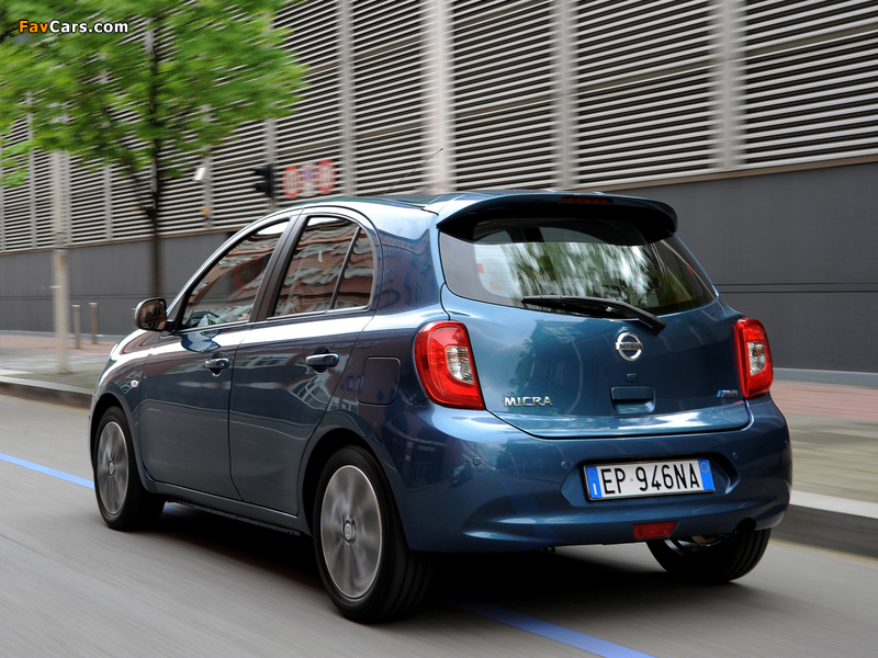 Images of Nissan Micra (K13) 2013 (800 x 600)