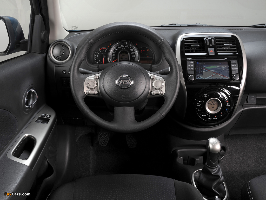 Nissan Micra (K13) 2013 pictures (1024 x 768)
