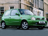 Nissan Micra 3-door UK-spec (K11B) 1997–99 wallpapers
