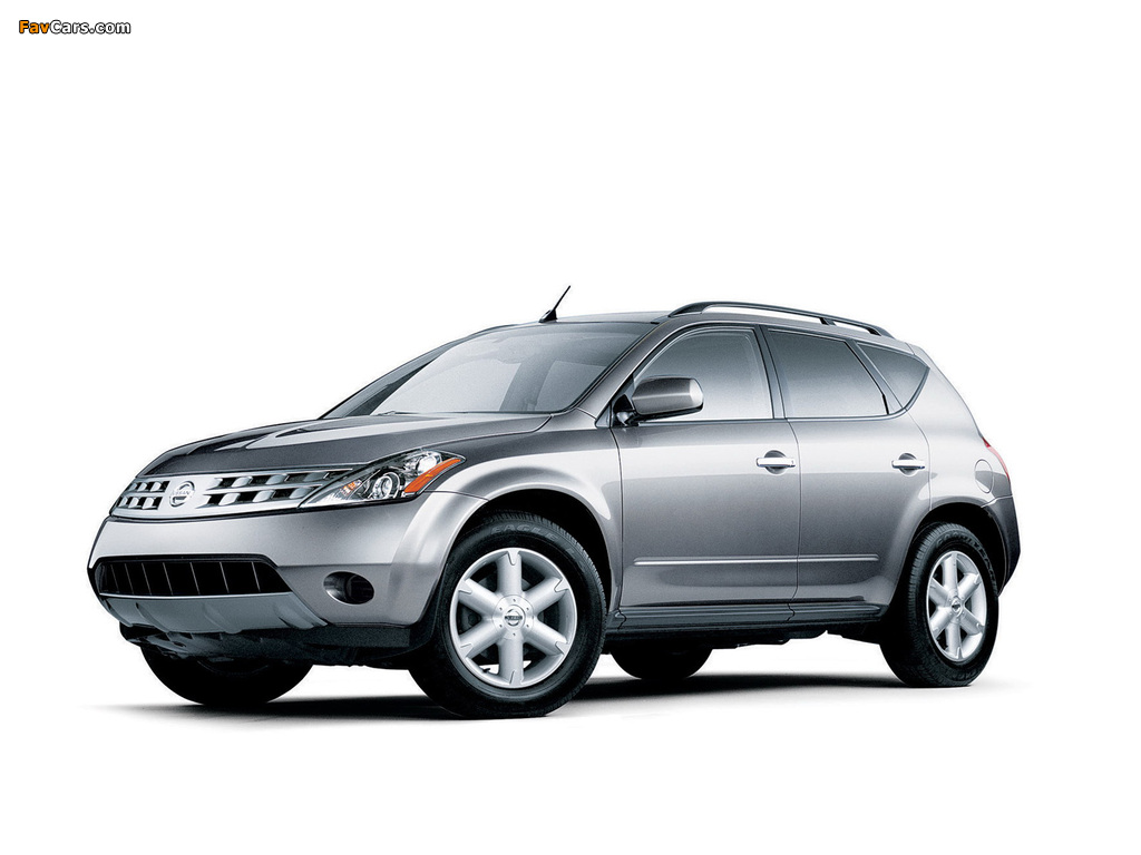 Pictures of Nissan Murano (Z50) 2003–08 (1024 x 768)