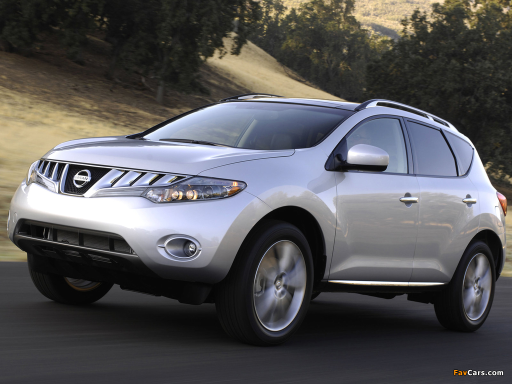 Pictures of Nissan Murano US-spec (Z51) 2008–10 (1024 x 768)