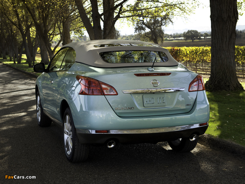 Nissan Murano CrossCabriolet 2010 wallpapers (800 x 600)