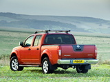 Nissan Navara Double Cab UK-spec (D40) 2005–10 wallpapers