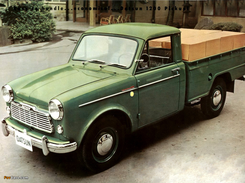 Images of Datsun 1200 Pickup (223) 1961 (1024 x 768)