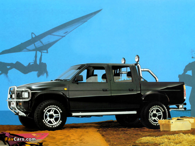 Images of Nissan Pickup 4WD Crew Cab (D21) 1992–97 (640 x 480)