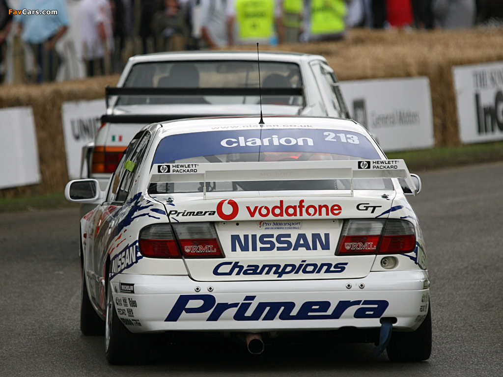 Photos of Nissan Primera GT BTCC (P11) 1997–99 (1024 x 768)
