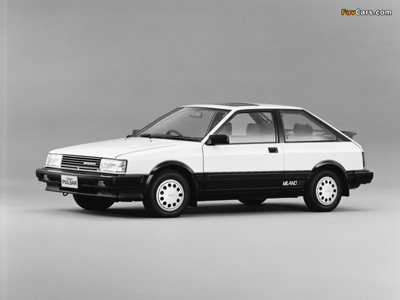 Photos of Nissan Pulsar Milano X1 (N12) 1984–86 (800 x 600)