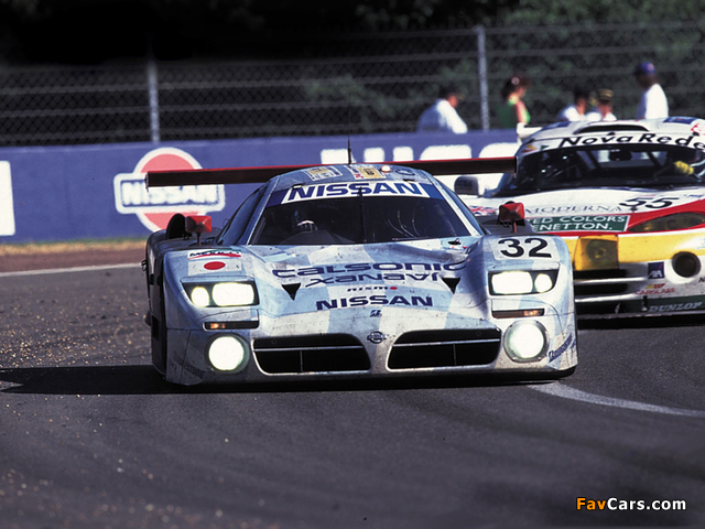 Nissan R390 GT1 1997–98 wallpapers (640 x 480)