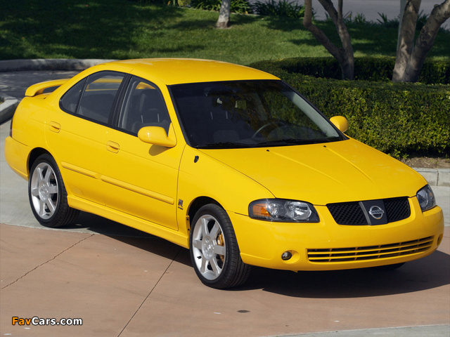 Photos of Nissan Sentra SE-R (B15) 2004–06 (640 x 480)