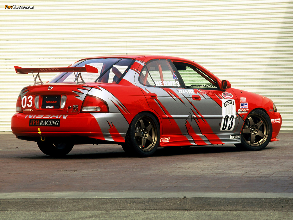 Nissan Sentra SE-R Spec V World Challenge Race Car (B15) 2002 wallpapers (1024 x 768)