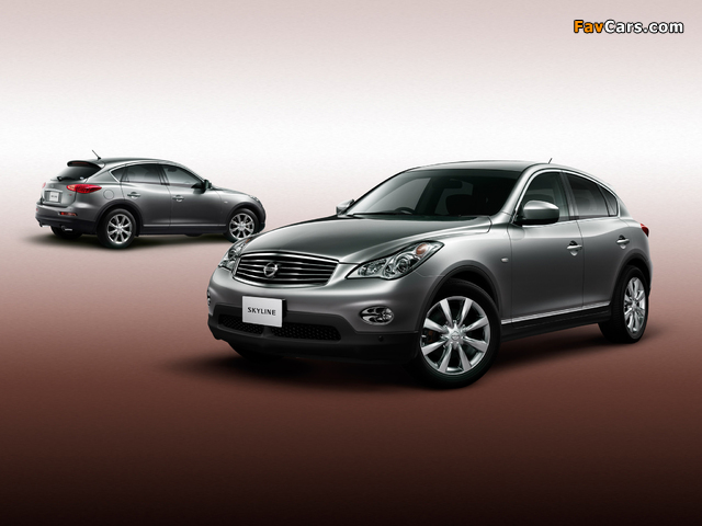 Images of Nissan Skyline Crossover (J50) 2009 (640 x 480)
