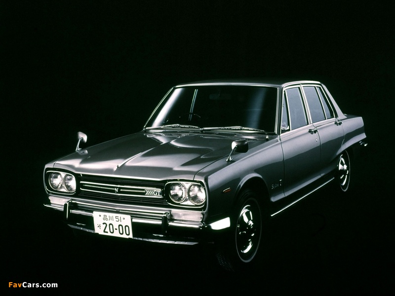 Nissan Skyline 2000GT Sedan (C10) 1968–72 images (800 x 600)