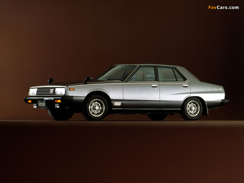 Nissan Skyline 2000GT Turbo Sedan (HGC211) 1980–81 images (800 x 600)