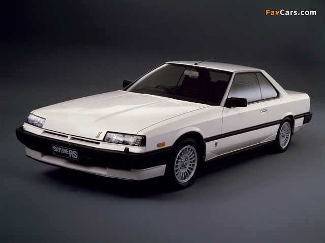Nissan Skyline 2000 Turbo RS-X Coupe (KDR30XFT) 1983–85 wallpapers (640 x 480)