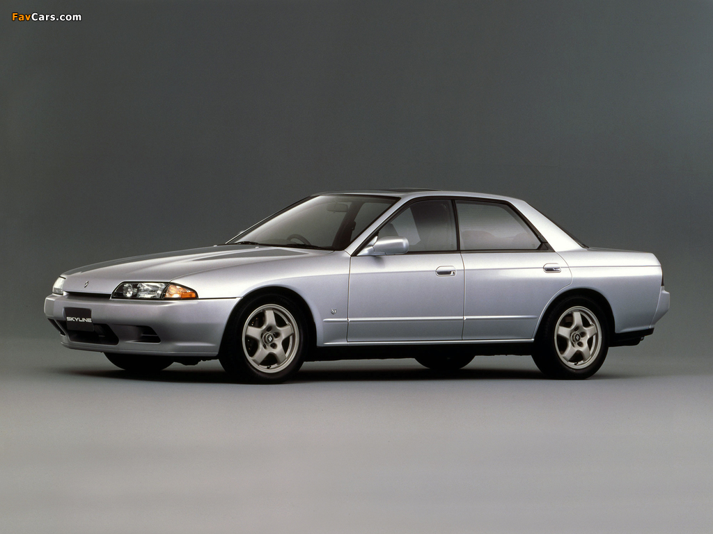 Nissan Skyline GTS-T Sedan (RCR32) 1989–91 pictures (1024 x 768)