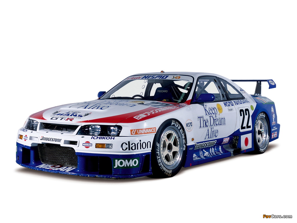 Nissan Skyline GT-R JGTC Race Car (R33) 1995–98 images (1024 x 768)