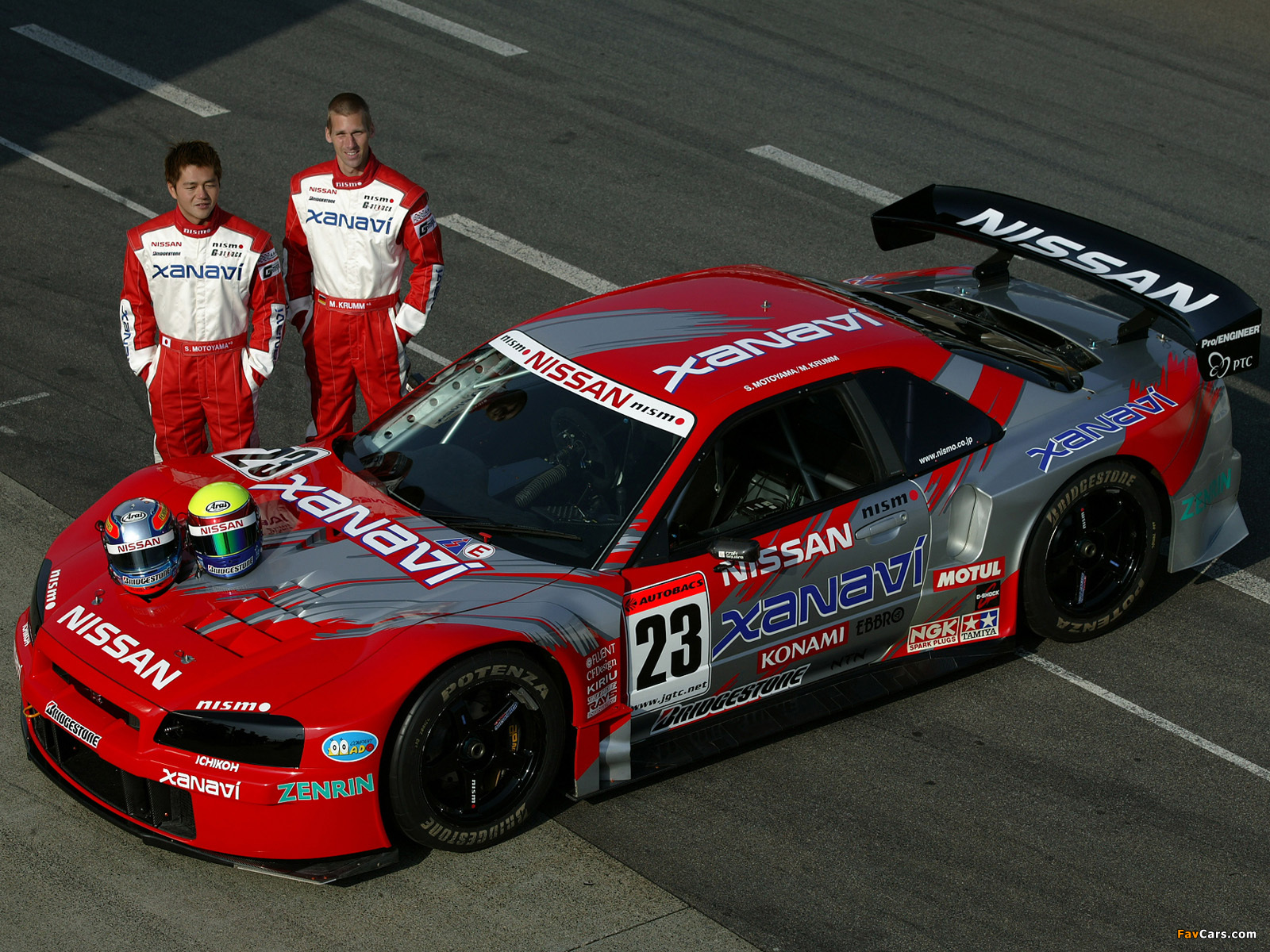 Nissan Skyline GT-R JGTC Race Car (BNR34) 1999–2003 images (1600 x 1200)