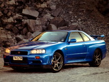 Nissan Skyline GT-R V-spec (BNR34) 1999–2002 photos