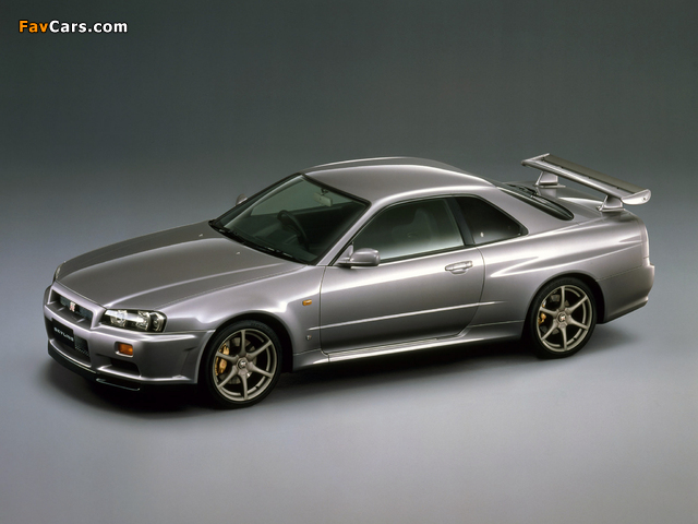 Nissan Skyline GT-R V-spec II Nür (BNR34) 2002 pictures (640 x 480)