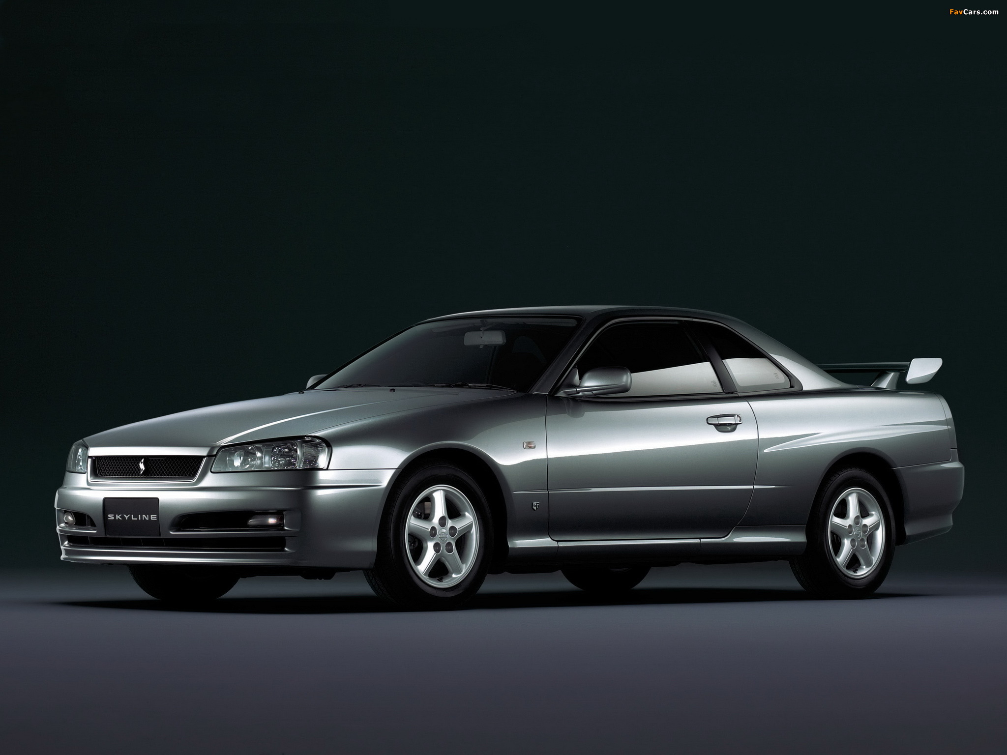 Photos of Nissan Skyline GT Coupe (HR34) 1998–2001 (2048 x 1536)