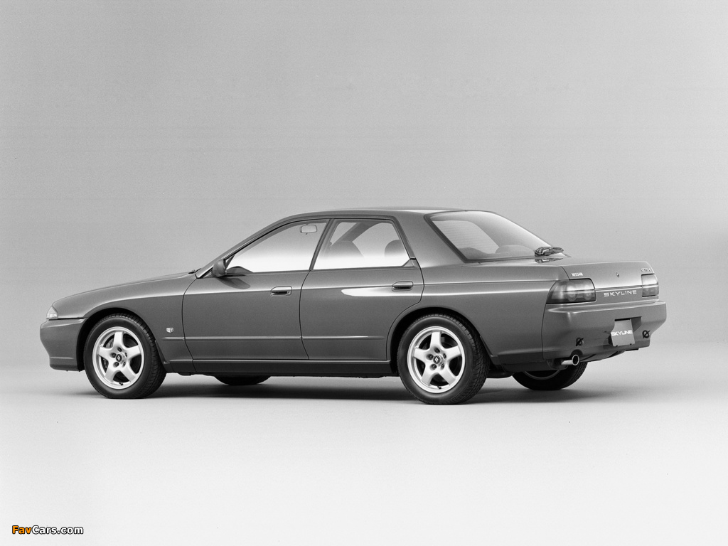 Pictures of Nissan Skyline GTS-T Sedan (RCR32) 1989–91 (1024 x 768)