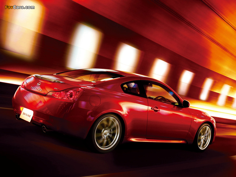 Pictures of Nissan Skyline Coupe Type S (CV36) 2007–10 (800 x 600)